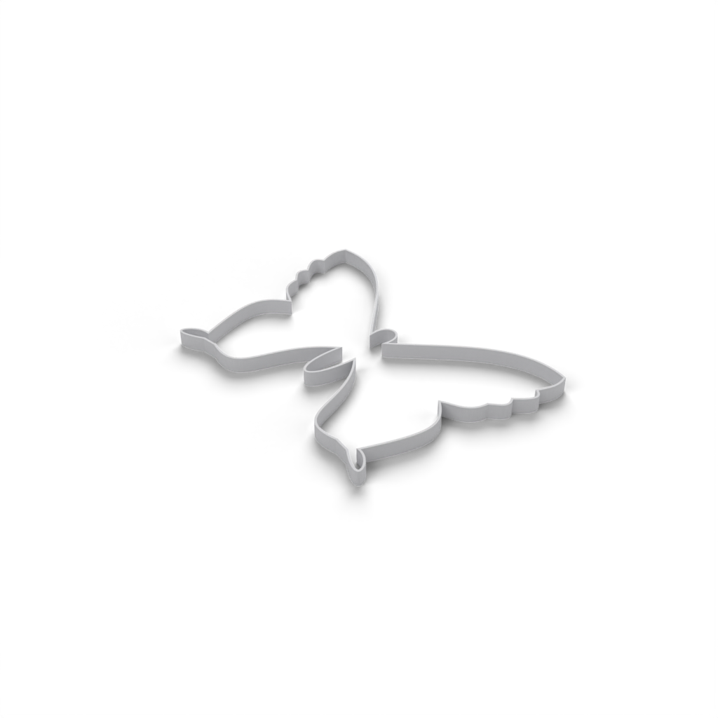 butterfly cookie cutter view 2